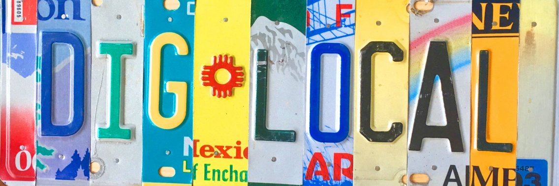 Dig Local Asheville banner