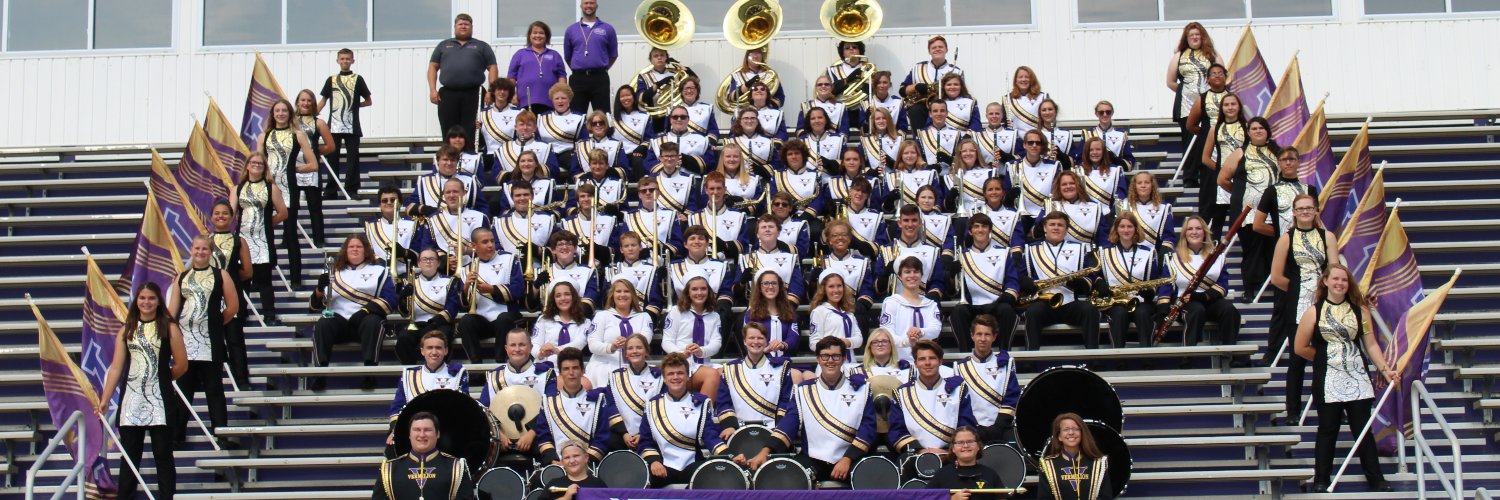 Vermilion HS Bands banner
