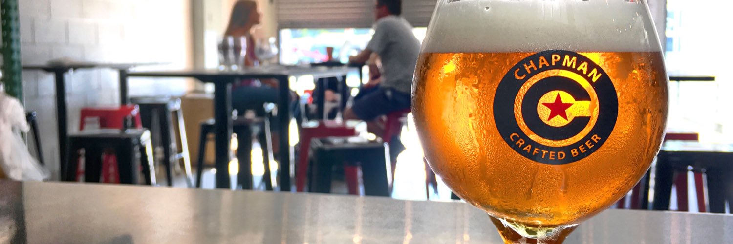 Chapman Crafted Beer banner