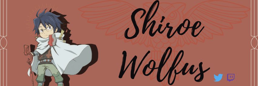 Shiroe Wolfus 🇵🇸 banner