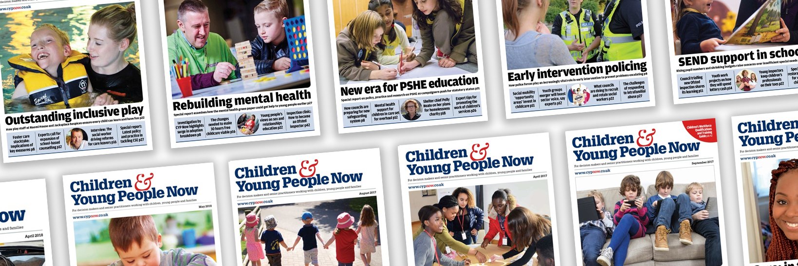 Children & Young People Now banner