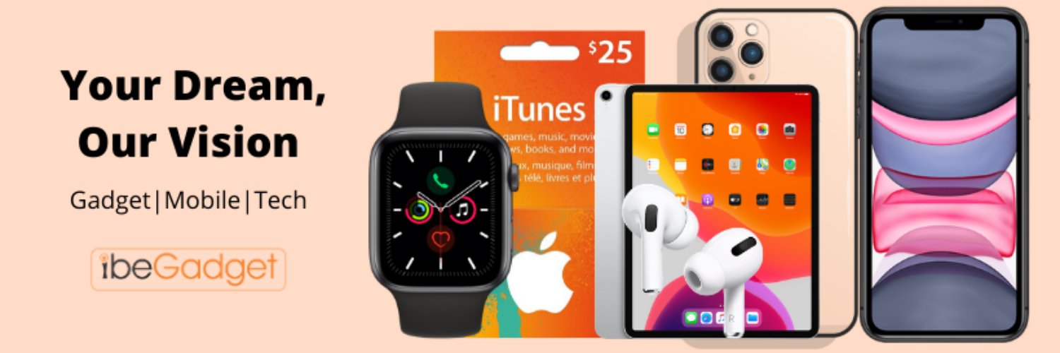 ibeGadget's profile banner image
