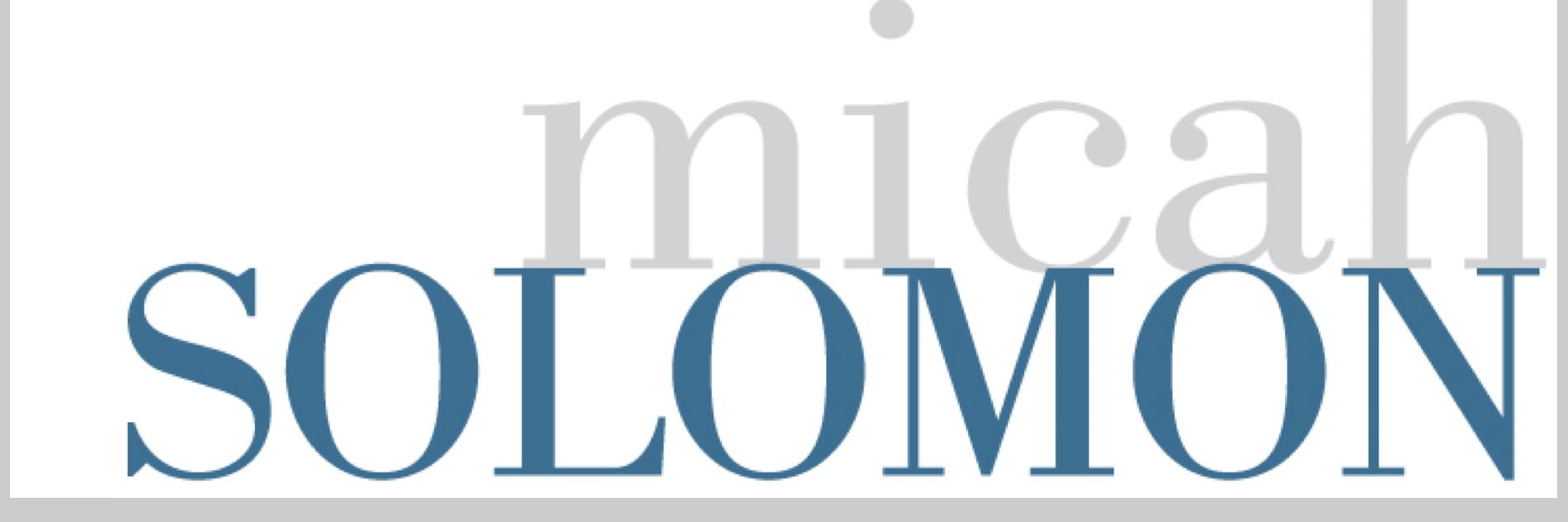 Micah Solomon banner
