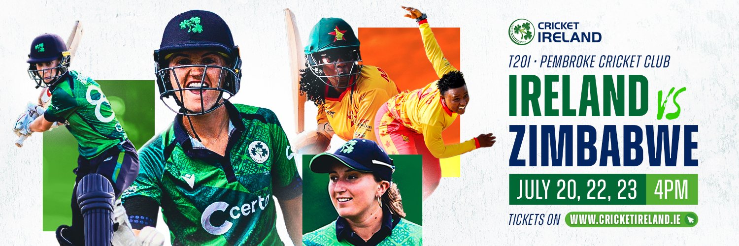 Cricket Ireland's banner