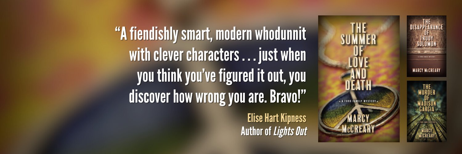 marcy mccreary 📚 author banner