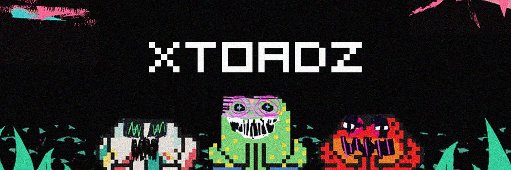 XTOADZ NFT's banner