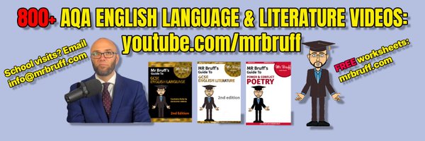MrBruffEnglish Profile Banner