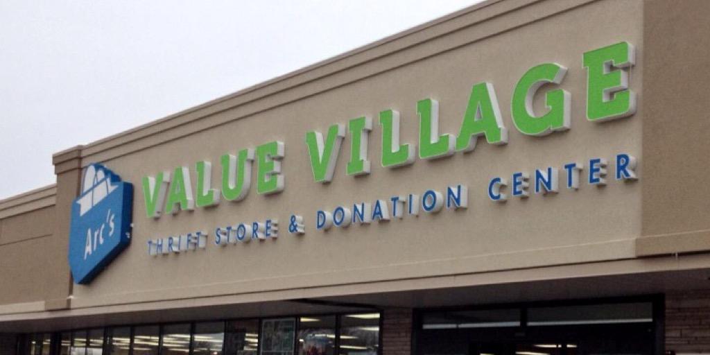 Arc's Value Village banner