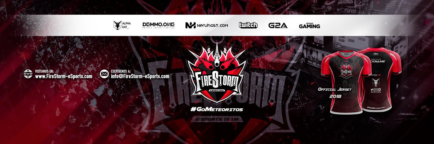 FireStorm eSports banner