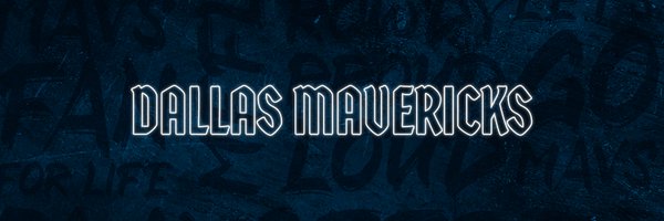 Dallas Mavericks Profile Banner