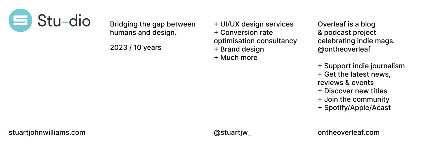 Stuart Williams banner