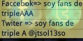 Soy fans de triple A banner