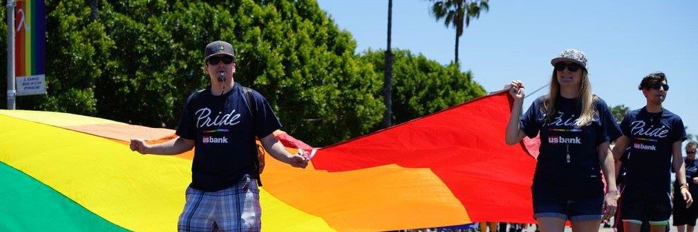 Long Beach Pride banner