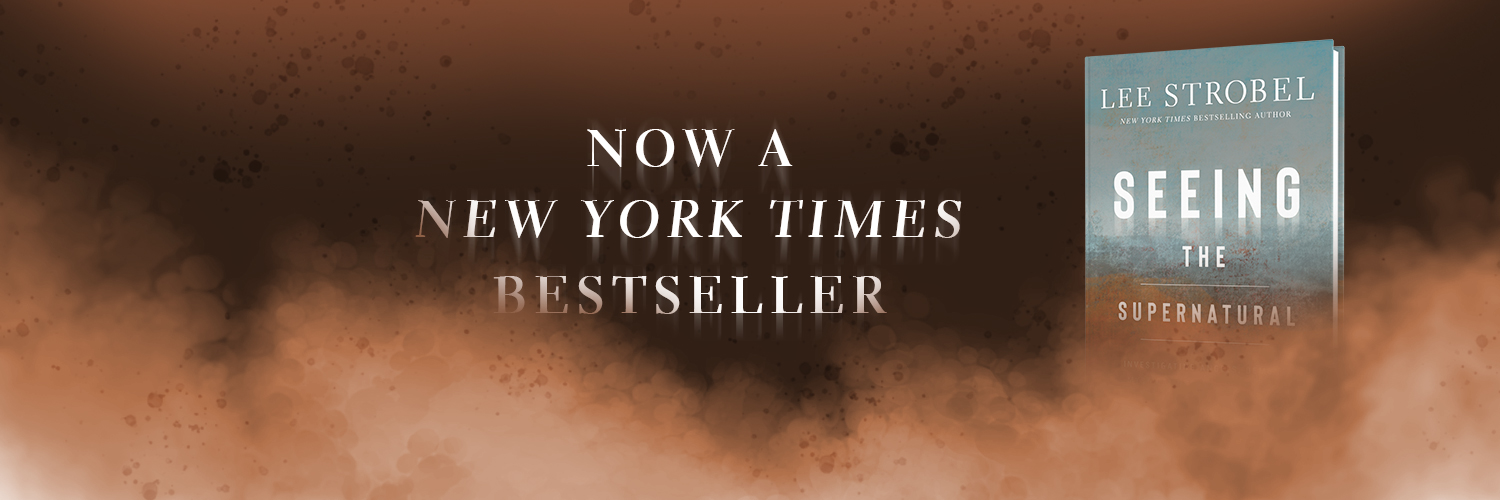 Lee Strobel's banner