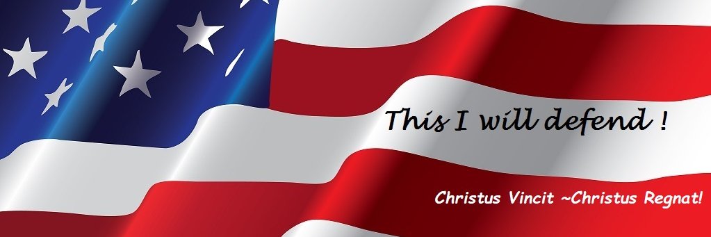 Lawrence Poslaiko- America First! banner