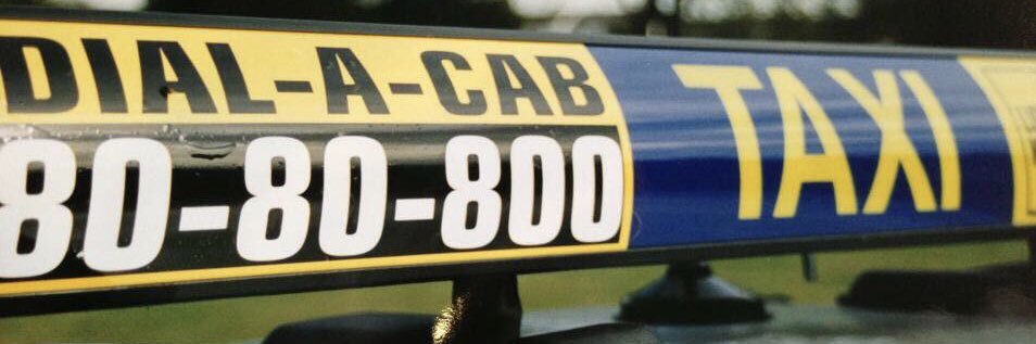DUBLIN DIAL A CAB banner