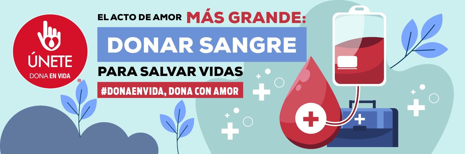 Únete Dona en Vida's banner
