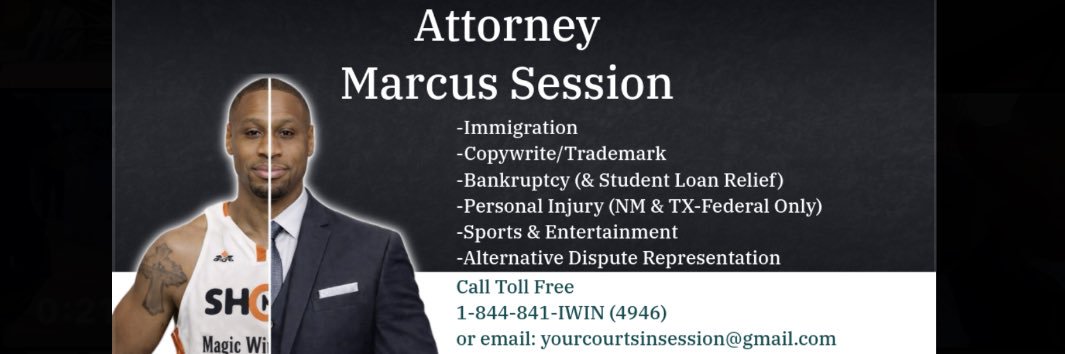 Marcus Session, Esq., MBA, MPA banner