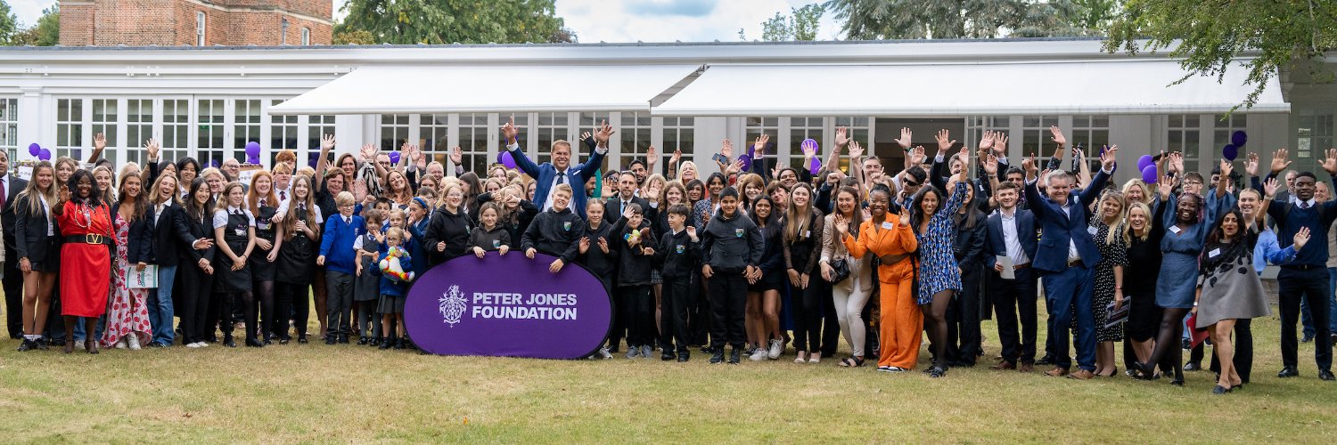 PeterJonesFoundation banner
