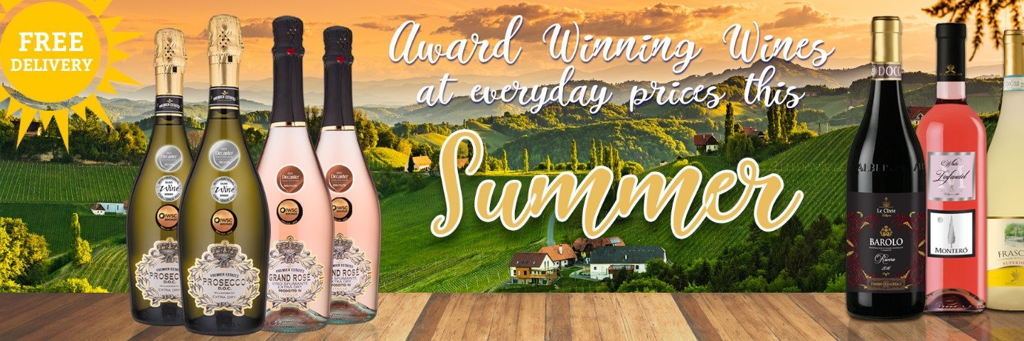 Premier Estates Wine banner