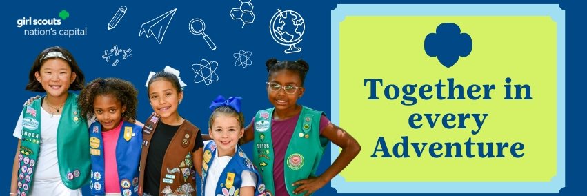 Girl Scouts Nation's Capital banner