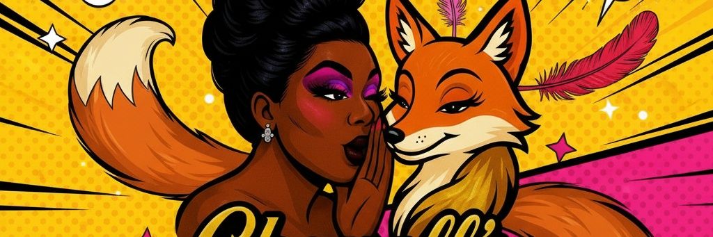 The Foxtail Lady banner