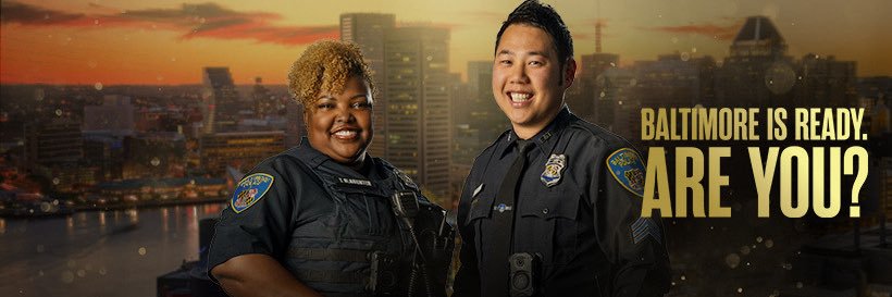 Baltimore Police's banner