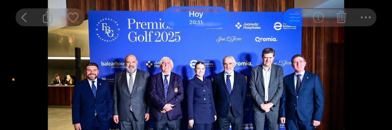 FederaciónBalearGolf banner