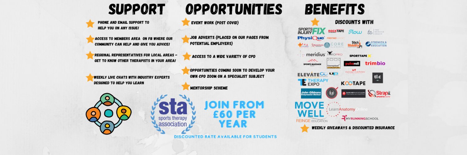 Sports Therapy Association banner