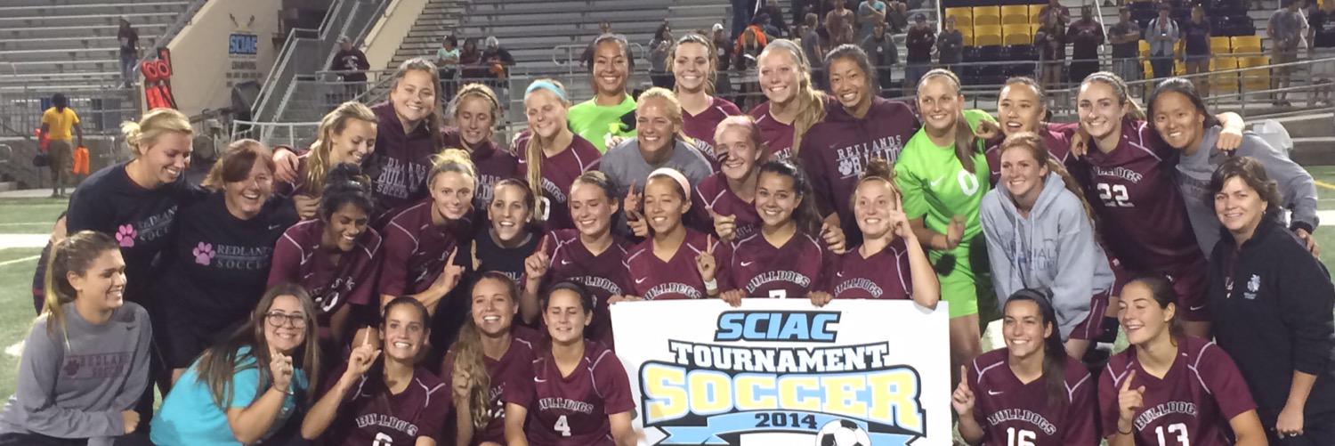 Redlands W. Soccer banner