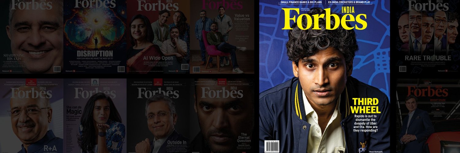 Forbes India's banner