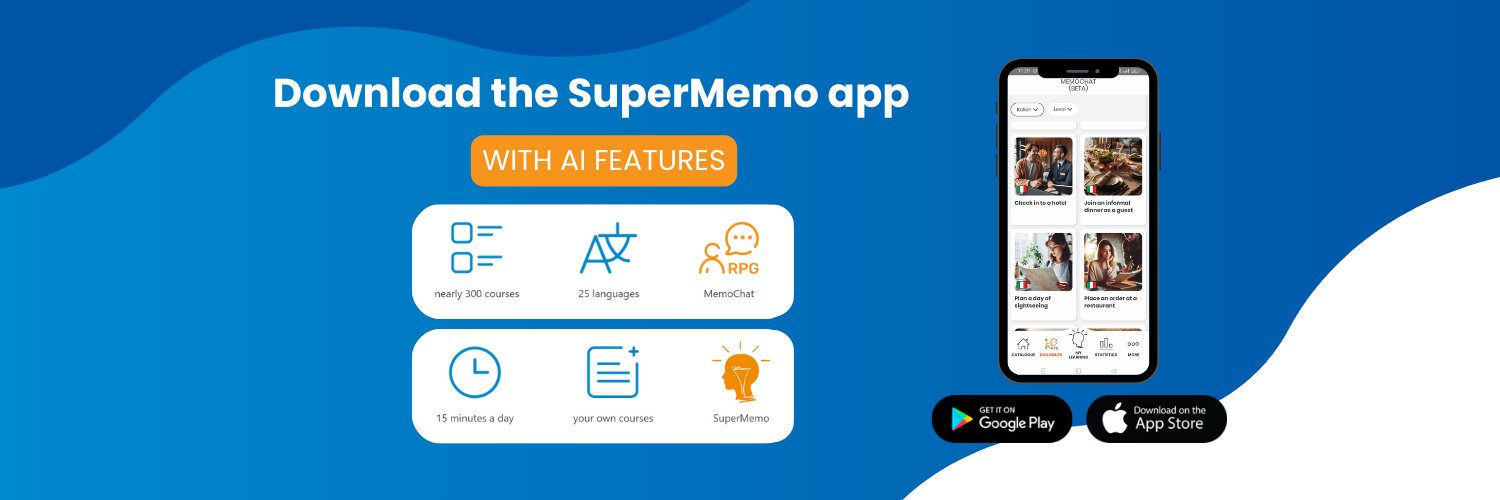 supermemo's profile banner image