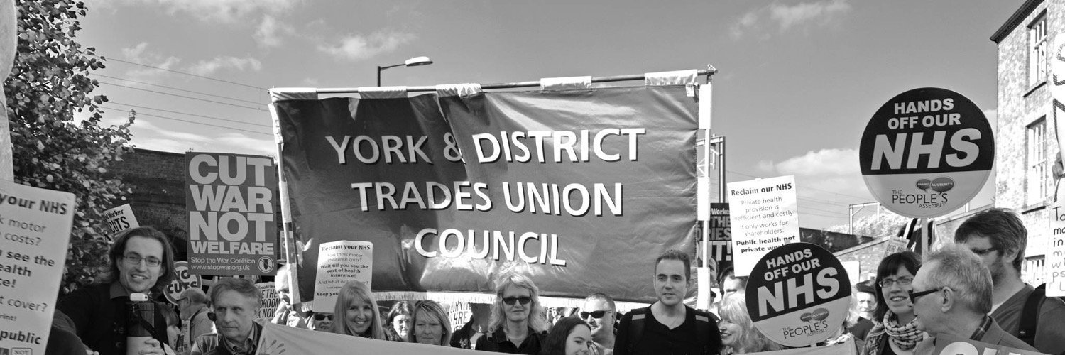 York & District TUC banner
