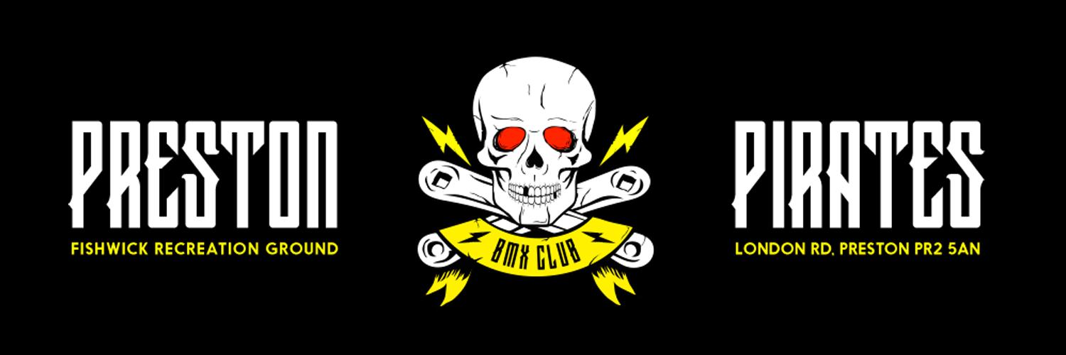 Preston Pirates BMX Club banner