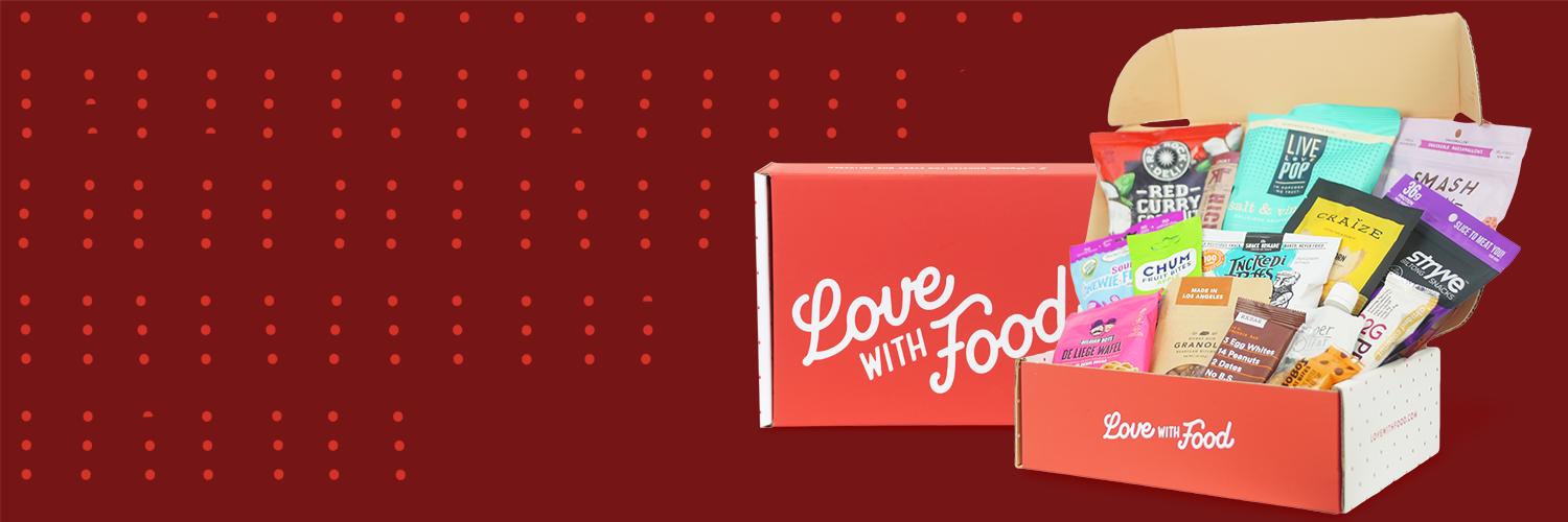 Love With Food by SnackNation banner