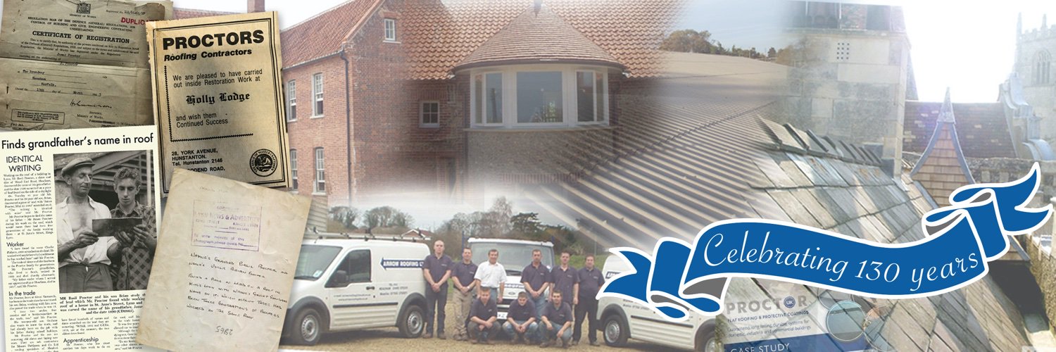 Proctor Roofing banner