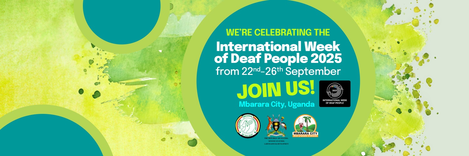 UNAD - Deaf people in Uganda banner