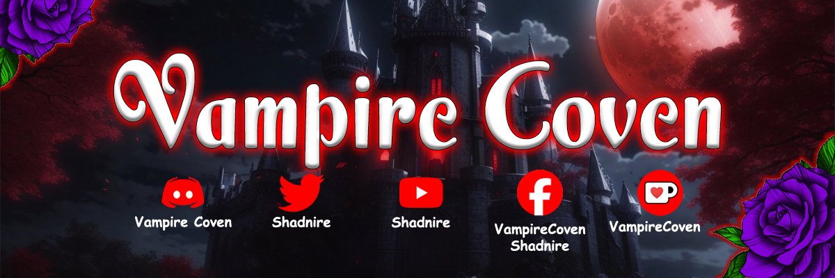 🦇🩸 Shadnire 🍷 Vampire Queen 🩸 banner