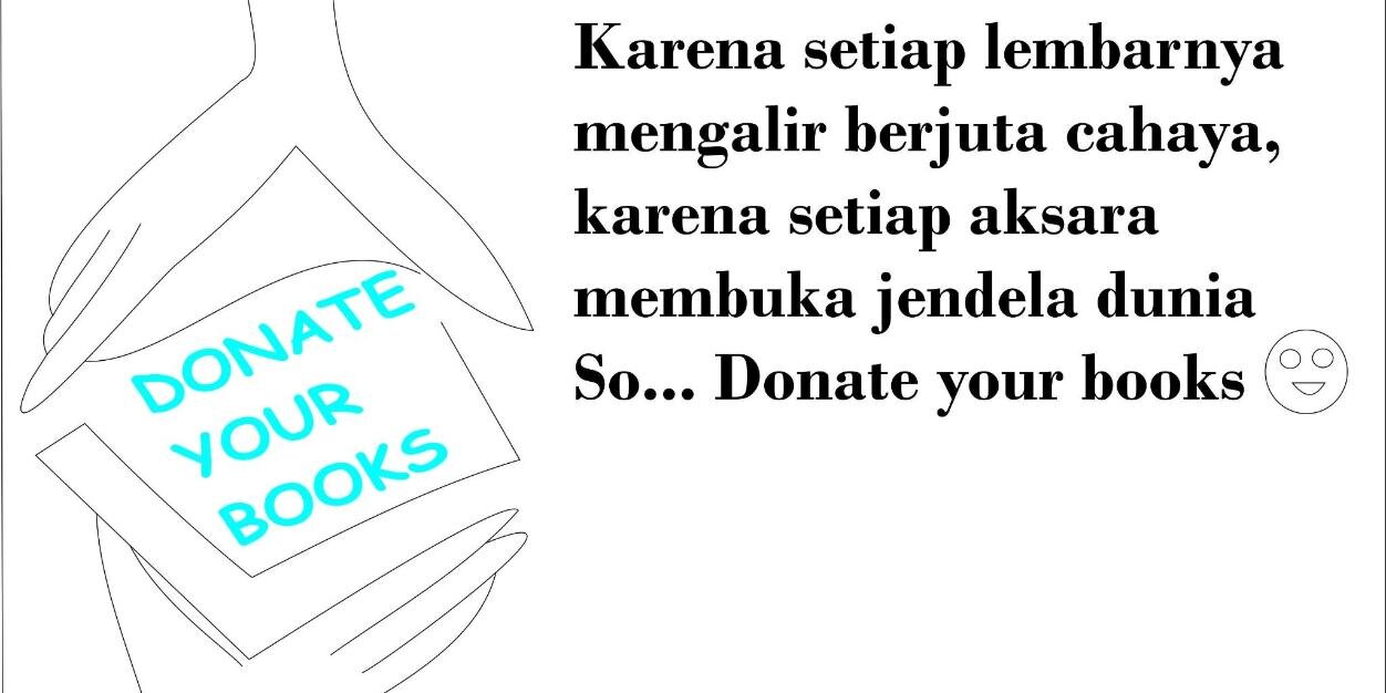donate your books banner