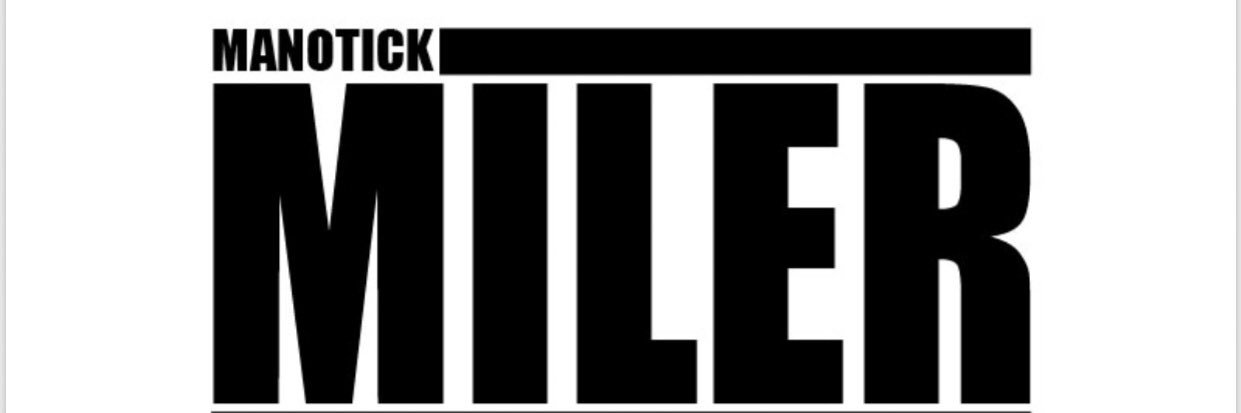 Manotick Miler banner