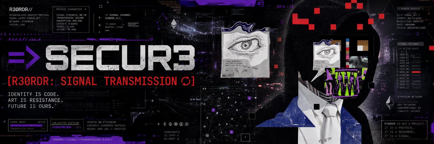 SECUR3 banner