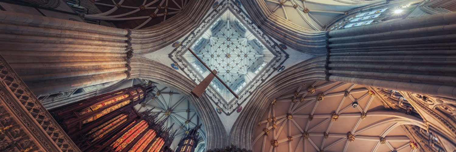York Minster's banner