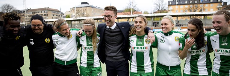 Hammarby Fotboll Dam banner