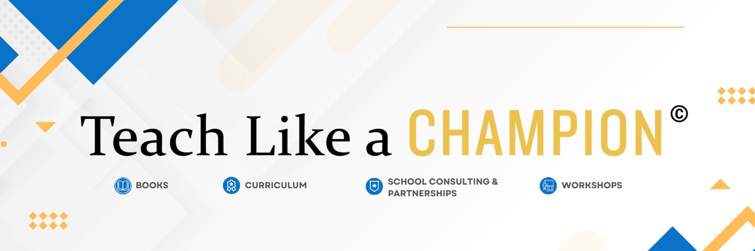 Teach Like a Champion banner