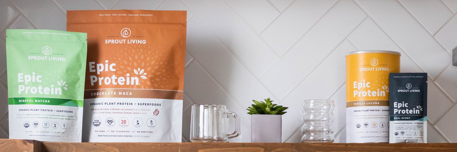 SPROUT LIVING banner