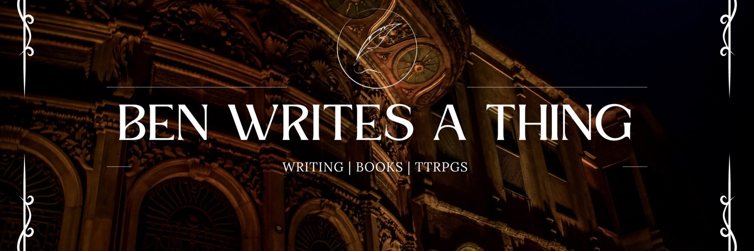 BenWritesAThing's profile banner image