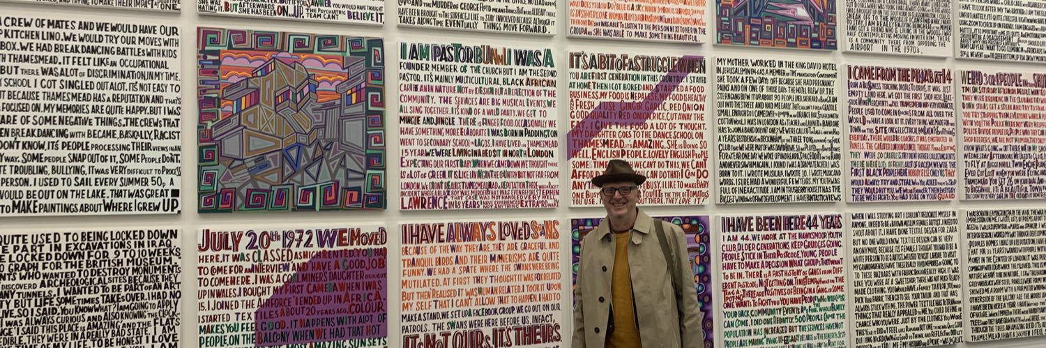 Bob&Roberta Smith's banner