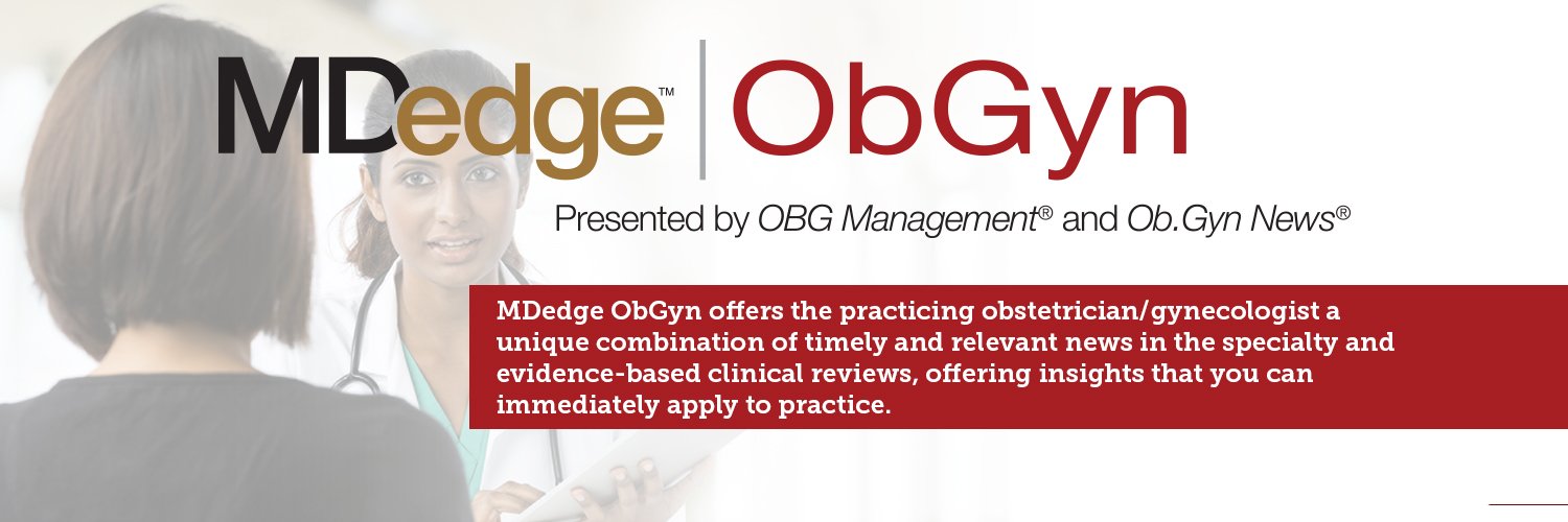 MDEdge ObGyn banner