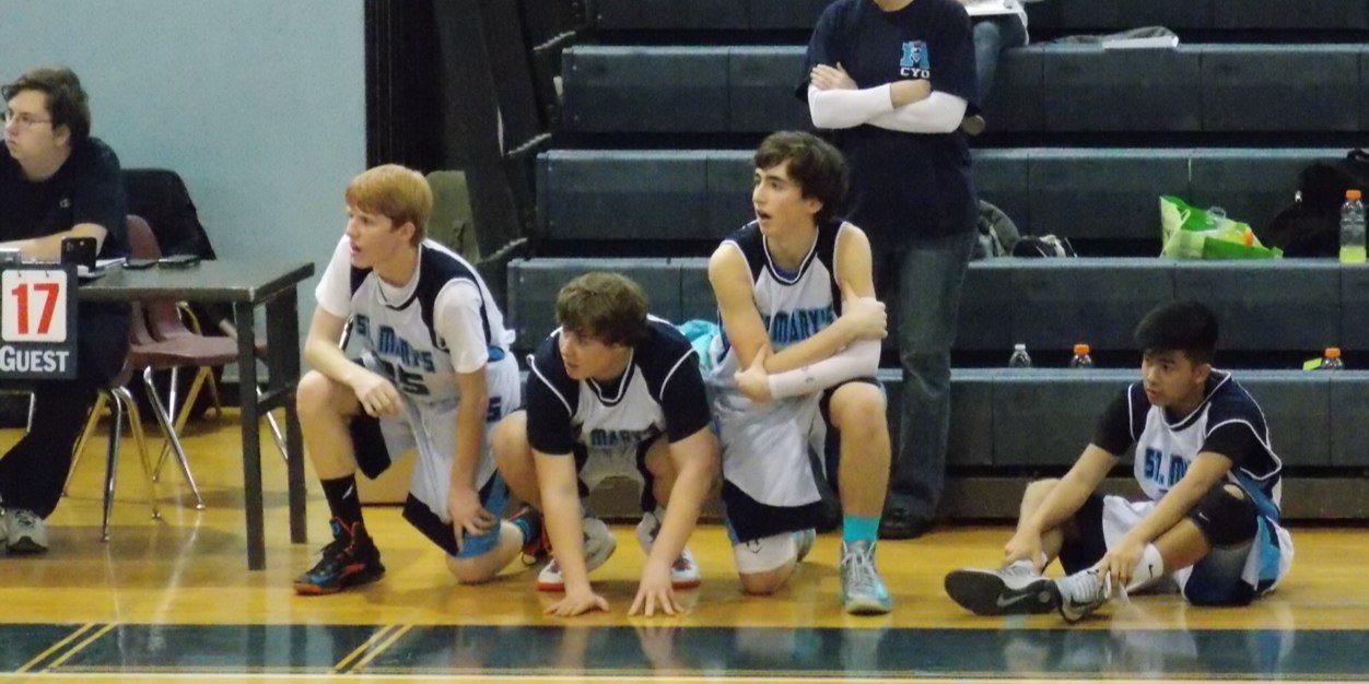 St. Marys Basketball banner