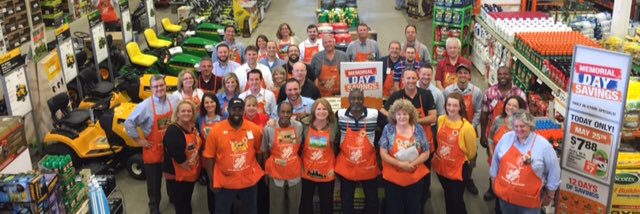 Home Depot Castleton banner
